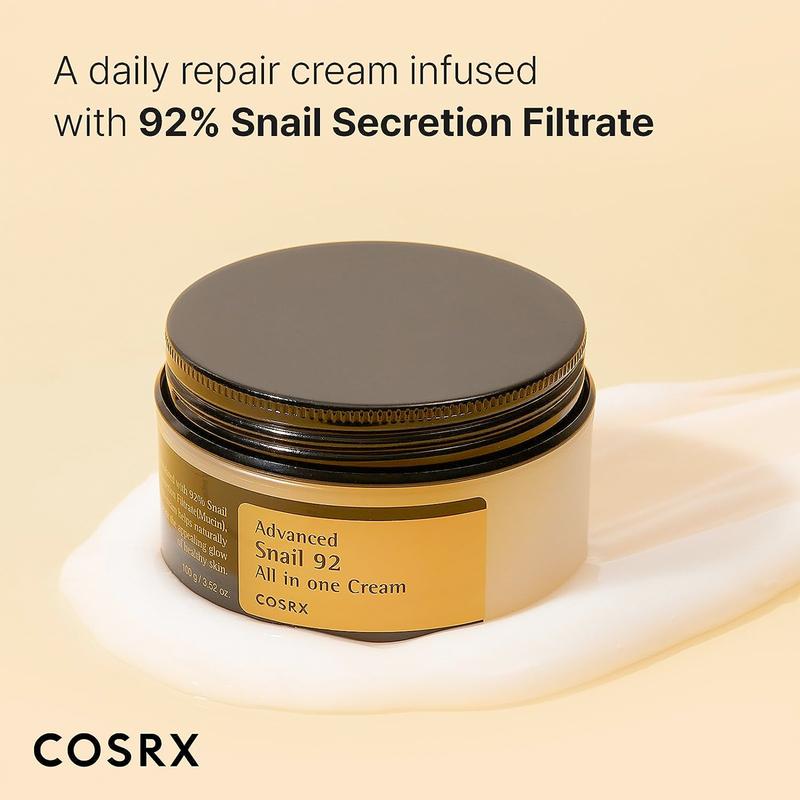 COSRX Korean Snail Mucin Cream + 96% Repair Essence (70% OFF)